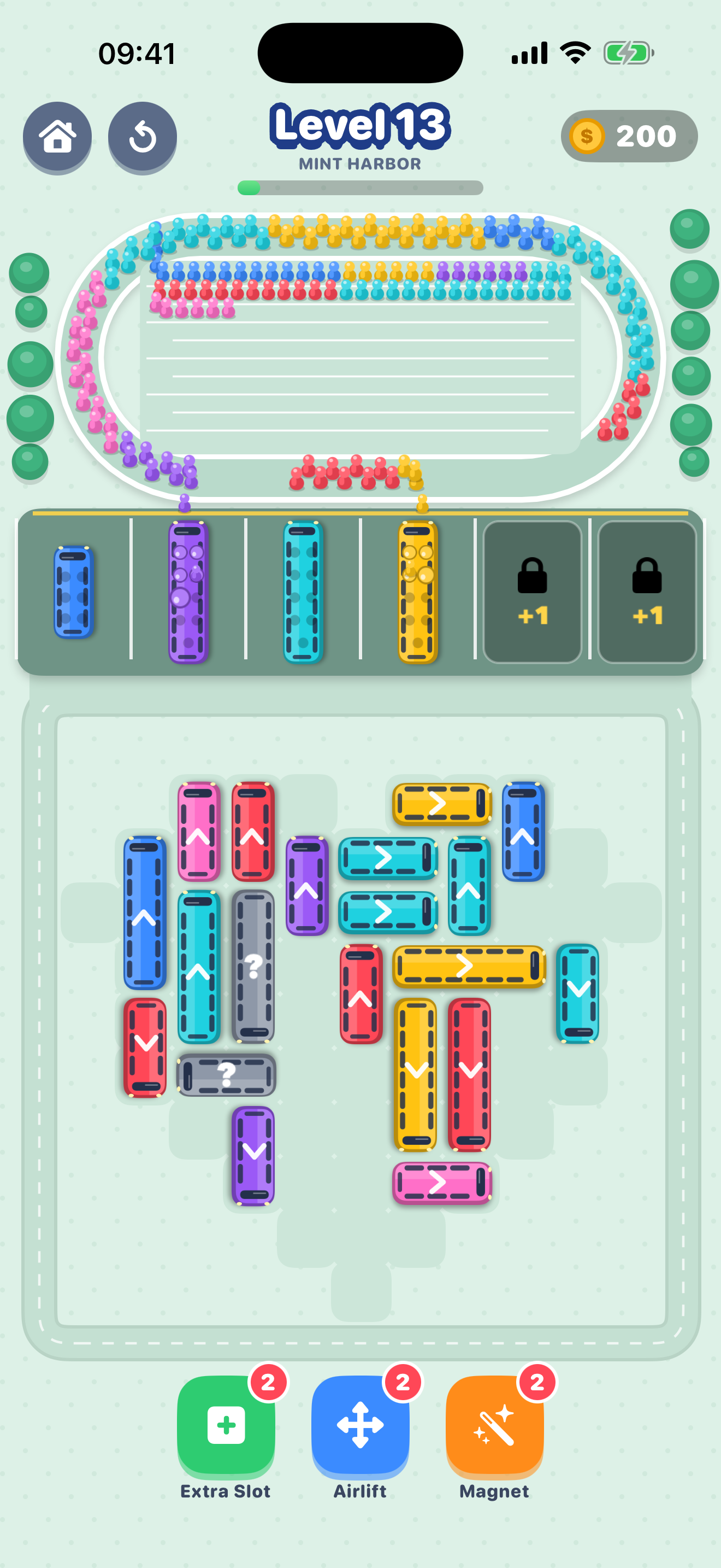 Bus Loop gameplay on iPhone