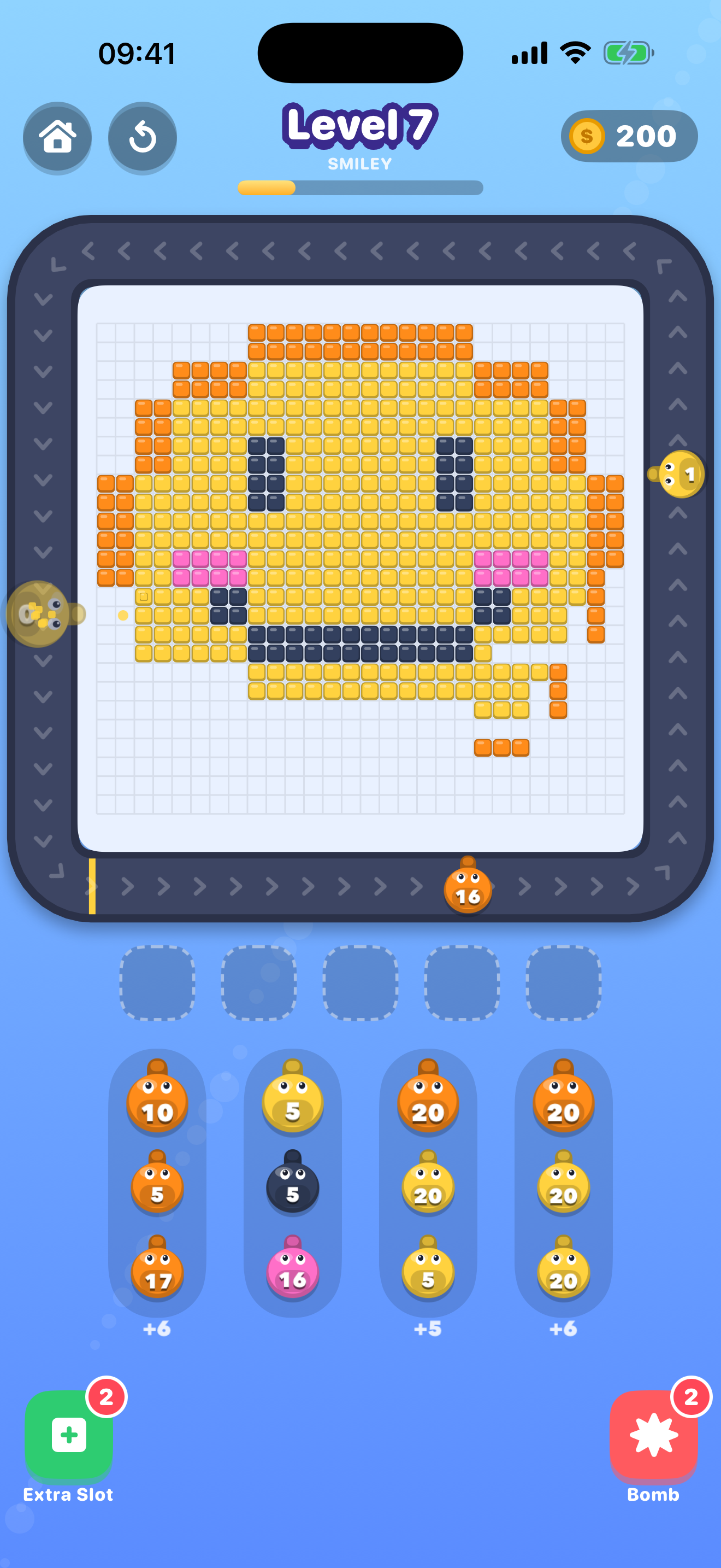 Pixel Pop gameplay on iPhone